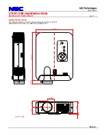 Preview for 4 page of NEC LT157 - XGA LCD Projector Installation Data