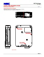 Preview for 5 page of NEC LT157 - XGA LCD Projector Installation Data