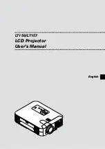 Предварительный просмотр 5 страницы NEC LT157 - XGA LCD Projector User Manual