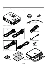 Предварительный просмотр 10 страницы NEC LT157 - XGA LCD Projector User Manual