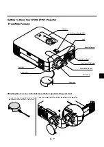 Предварительный просмотр 11 страницы NEC LT157 - XGA LCD Projector User Manual