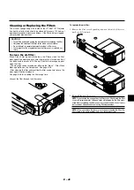 Предварительный просмотр 53 страницы NEC LT157 - XGA LCD Projector User Manual