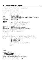 Предварительный просмотр 56 страницы NEC LT157 - XGA LCD Projector User Manual