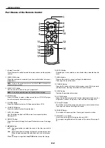 Предварительный просмотр 8 страницы NEC LT170 - XGA DLP Projector User Manual