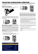 Предварительный просмотр 18 страницы NEC LT170 - XGA DLP Projector User Manual