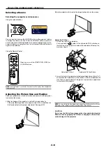 Предварительный просмотр 19 страницы NEC LT170 - XGA DLP Projector User Manual