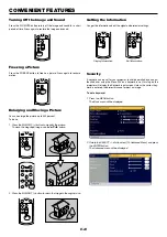 Предварительный просмотр 24 страницы NEC LT170 - XGA DLP Projector User Manual