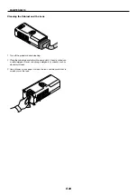 Предварительный просмотр 36 страницы NEC LT170 - XGA DLP Projector User Manual