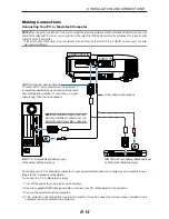 Preview for 21 page of NEC LT180 - LT 180 XGA DLP Projector User Manual