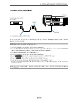 Preview for 22 page of NEC LT180 - LT 180 XGA DLP Projector User Manual