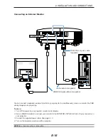 Preview for 23 page of NEC LT180 - LT 180 XGA DLP Projector User Manual