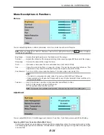 Preview for 41 page of NEC LT180 - LT 180 XGA DLP Projector User Manual