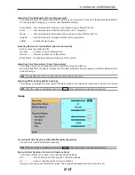 Preview for 42 page of NEC LT180 - LT 180 XGA DLP Projector User Manual