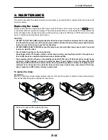 Preview for 51 page of NEC LT180 - LT 180 XGA DLP Projector User Manual