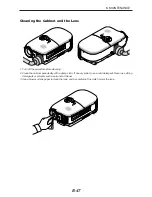 Preview for 54 page of NEC LT180 - LT 180 XGA DLP Projector User Manual