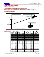 Preview for 2 page of NEC LT240 Series Installation Manual