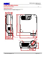 Preview for 4 page of NEC LT240 Series Installation Manual