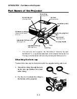 Предварительный просмотр 6 страницы NEC LT240 Series User Manual