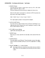 Предварительный просмотр 9 страницы NEC LT240 Series User Manual