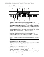 Предварительный просмотр 11 страницы NEC LT240 Series User Manual