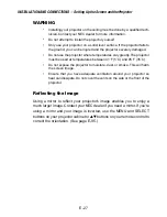 Предварительный просмотр 27 страницы NEC LT240 Series User Manual