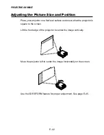 Предварительный просмотр 42 страницы NEC LT240 Series User Manual