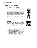Предварительный просмотр 51 страницы NEC LT240 Series User Manual