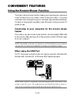 Предварительный просмотр 52 страницы NEC LT240 Series User Manual