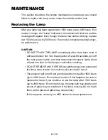 Preview for 118 page of NEC LT240 Series User Manual