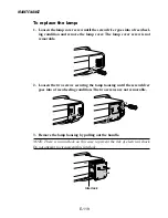 Предварительный просмотр 119 страницы NEC LT240 Series User Manual