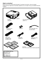 Preview for 5 page of NEC LT260 Series Important Information Manual