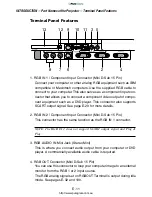 Предварительный просмотр 11 страницы NEC LT260 Series User Manual