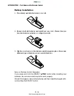 Предварительный просмотр 19 страницы NEC LT260 Series User Manual