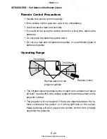 Предварительный просмотр 20 страницы NEC LT260 Series User Manual