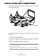 Предварительный просмотр 21 страницы NEC LT260 Series User Manual