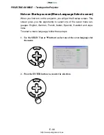 Предварительный просмотр 38 страницы NEC LT260 Series User Manual