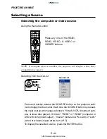 Предварительный просмотр 40 страницы NEC LT260 Series User Manual