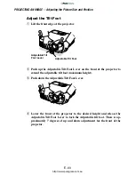 Предварительный просмотр 43 страницы NEC LT260 Series User Manual