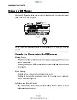 Предварительный просмотр 58 страницы NEC LT260 Series User Manual