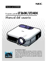 Предварительный просмотр 609 страницы NEC LT260K Series User Manual