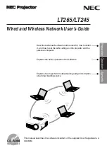 Предварительный просмотр 1 страницы NEC LT265 - INSTALLTION GUIDE Network Manual