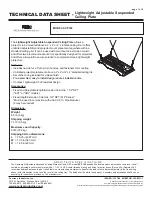 Предварительный просмотр 1 страницы NEC LT280 - XGA LCD Projector Technical Data Sheet