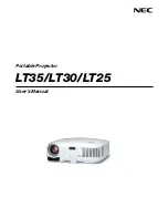 NEC LT30 - INSTALLTION GUIDE User Manual preview