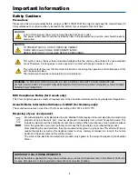 Предварительный просмотр 3 страницы NEC LT30 - INSTALLTION GUIDE User Manual