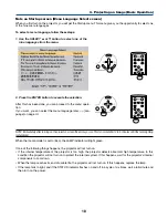 Предварительный просмотр 26 страницы NEC LT30 - INSTALLTION GUIDE User Manual
