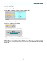 Предварительный просмотр 38 страницы NEC LT30 - INSTALLTION GUIDE User Manual