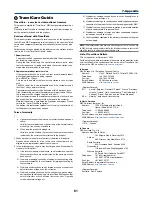 Предварительный просмотр 69 страницы NEC LT30 - INSTALLTION GUIDE User Manual