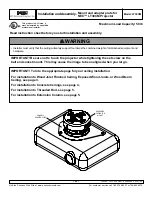 Предварительный просмотр 1 страницы NEC LT30 - XGA DLP Projector Installation And Assembly Manual