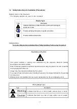 Preview for 4 page of NEC M100 Installation Manual