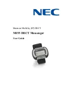 NEC M155 User Manual preview